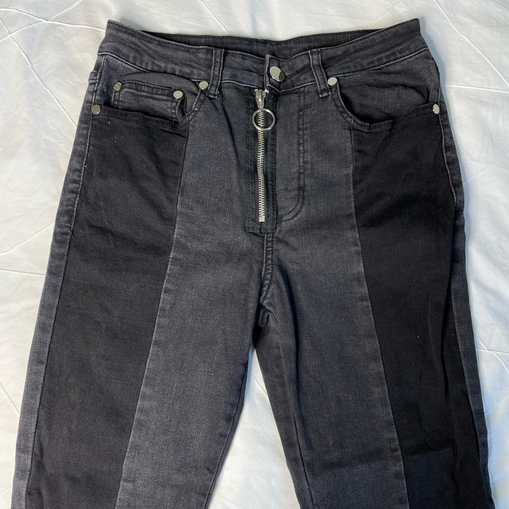 🔴 5/15$ Two tone black jeans